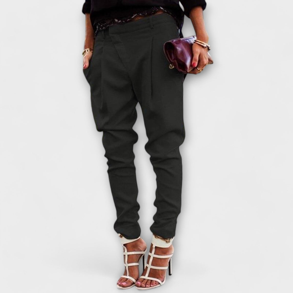 Mira - Chic Tailored Trousers