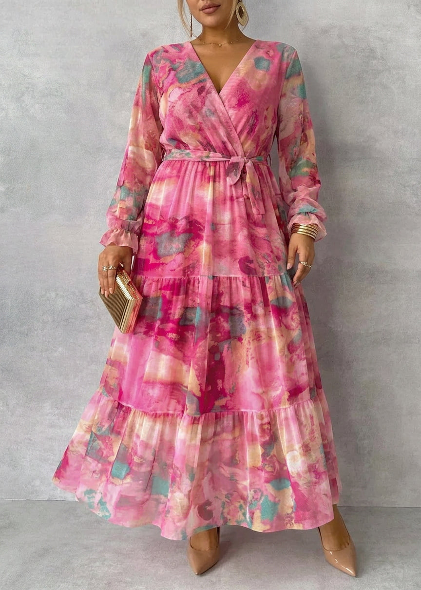 Petra | Floral Print Wrap Dress