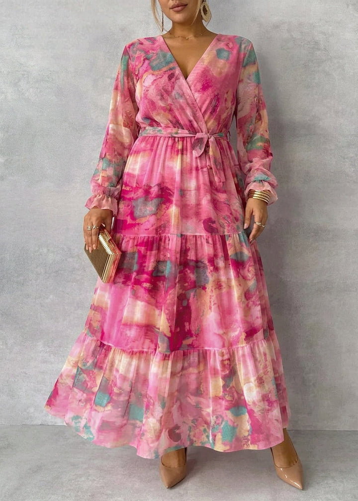 Petra | Floral Print Wrap Dress