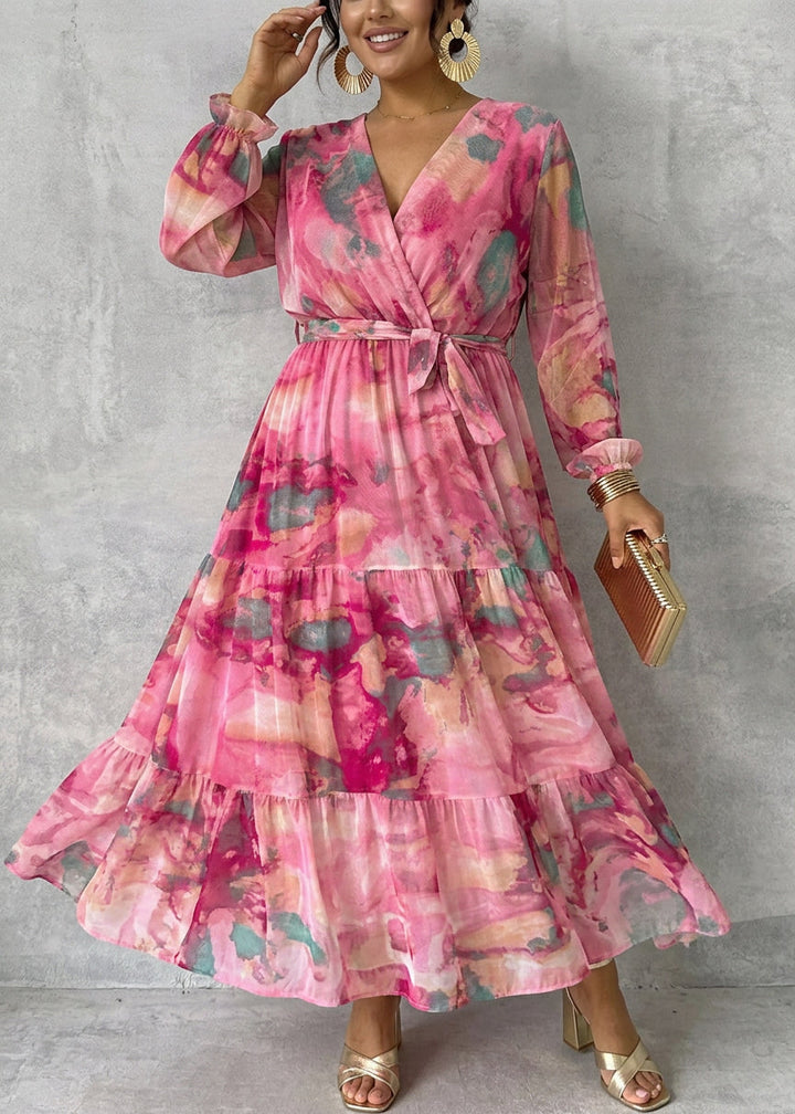 Petra | Floral Print Wrap Dress