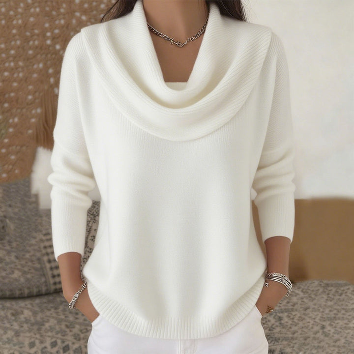 Juliette™ Cowl Neck Knit Sweater
