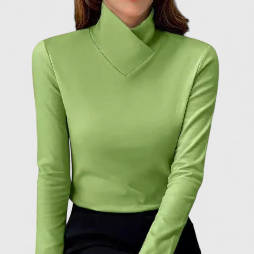 Philippa | Women's Slim-Fit Long Sleeve Turtleneck Sweater