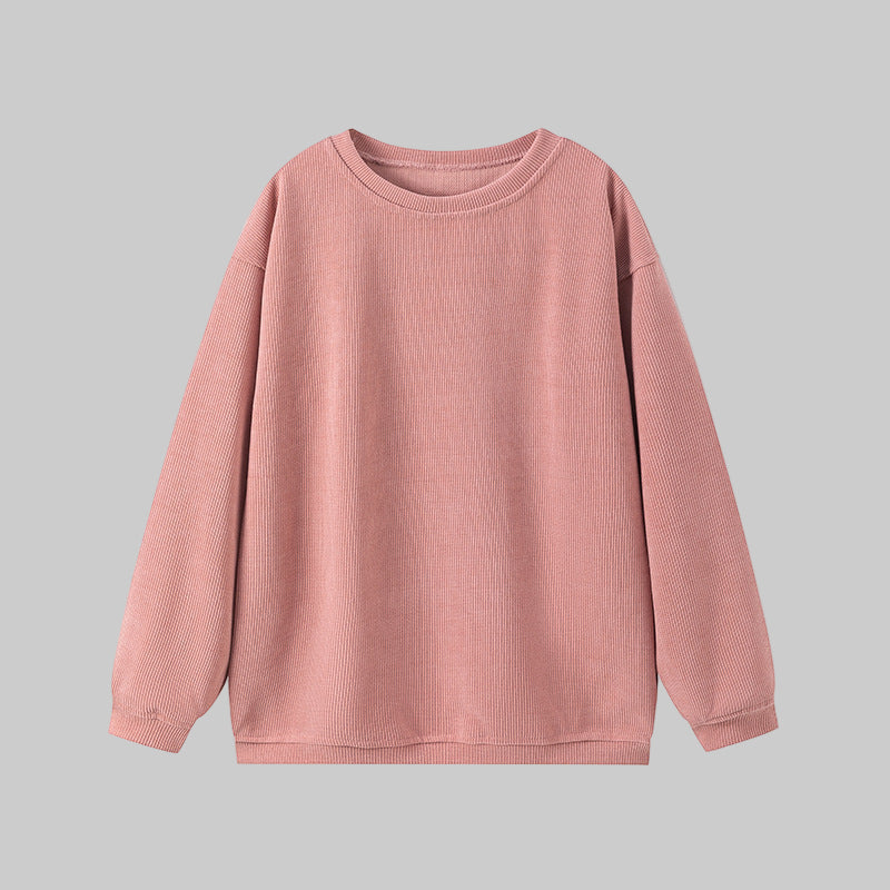 Britley | Women's Cozy Long Sleeve Round Neck Sweatshirt