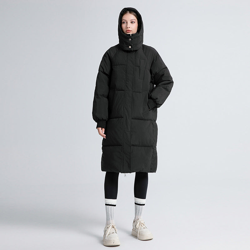 Marguerite | Women's Classic Hooded Long Puffer Coat with Cozy Insulation