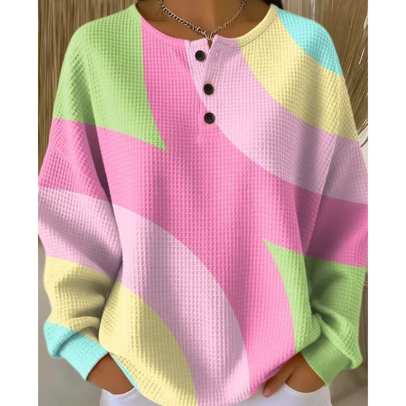 Florence | Pastel Wave Sweater
