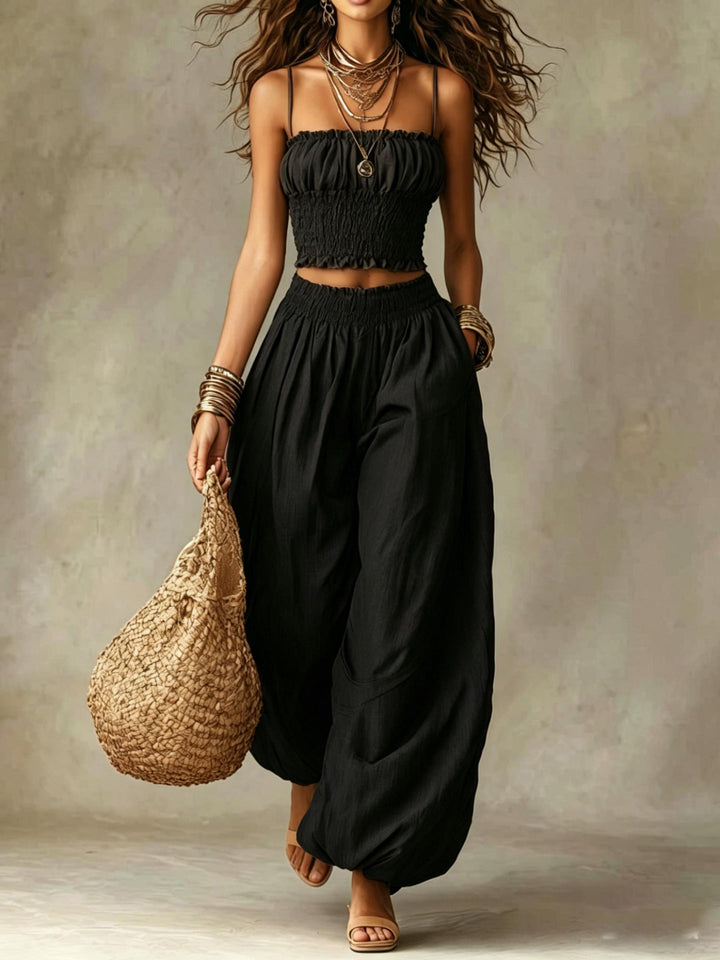 Marisol | Smocked Two-Piece Outfit