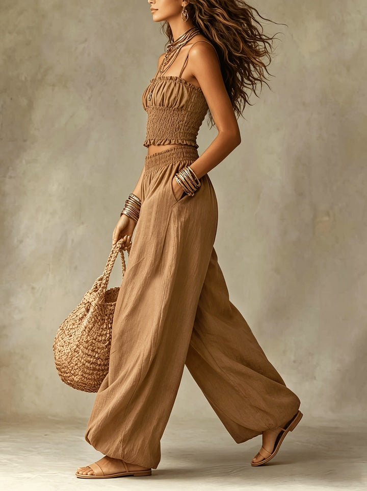 Marisol | Smocked Two-Piece Outfit