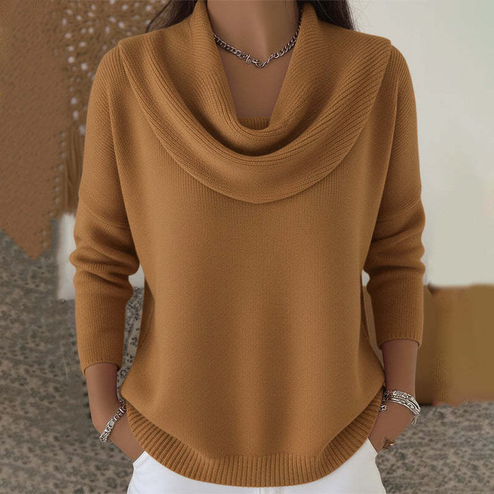 Juliette™ Cowl Neck Knit Sweater