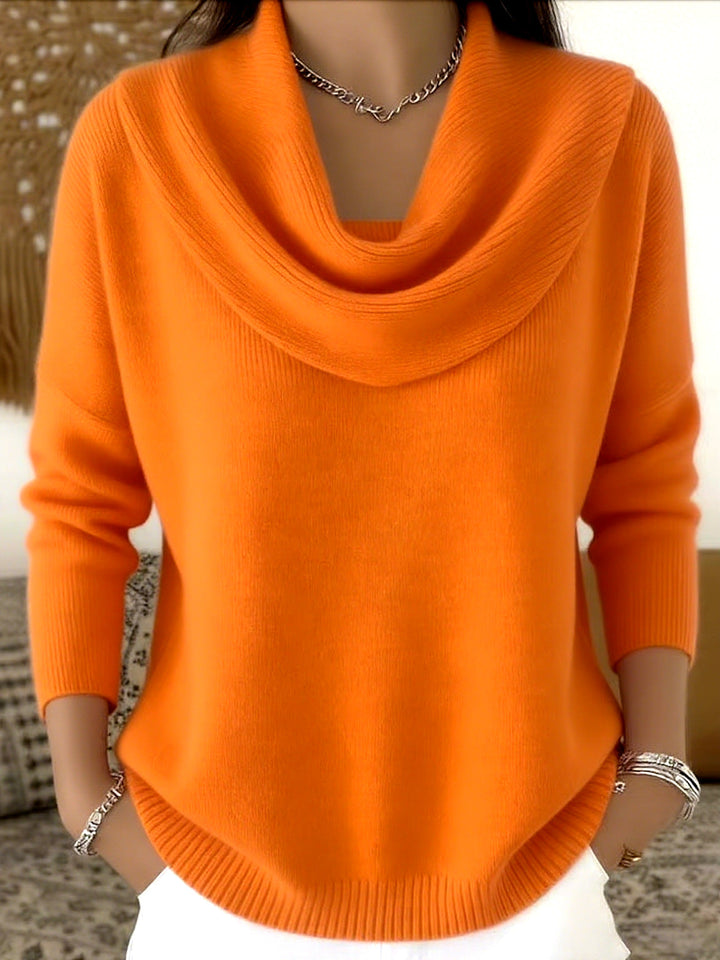 Juliette™ Cowl Neck Knit Sweater