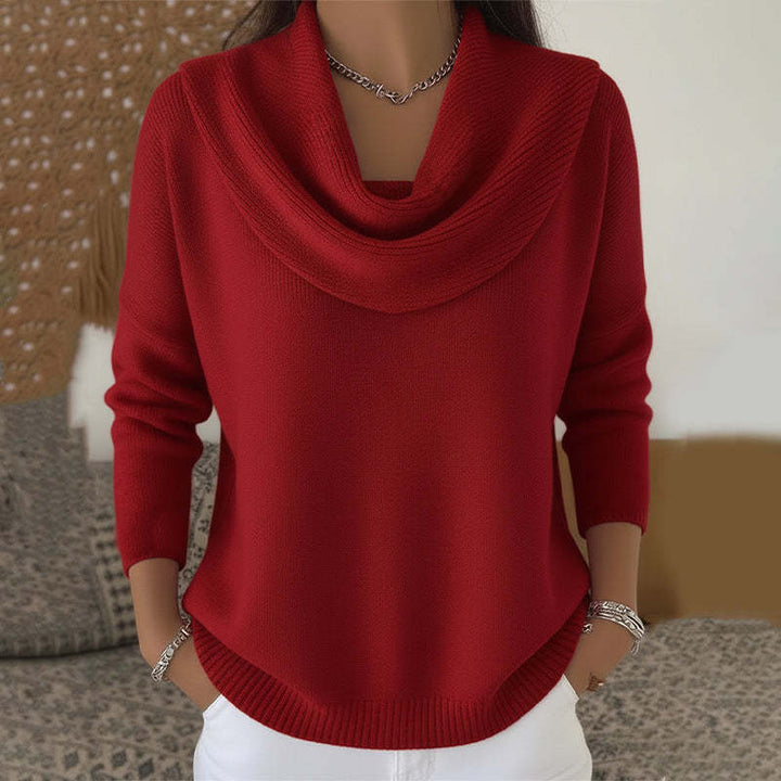 Juliette™ Cowl Neck Knit Sweater
