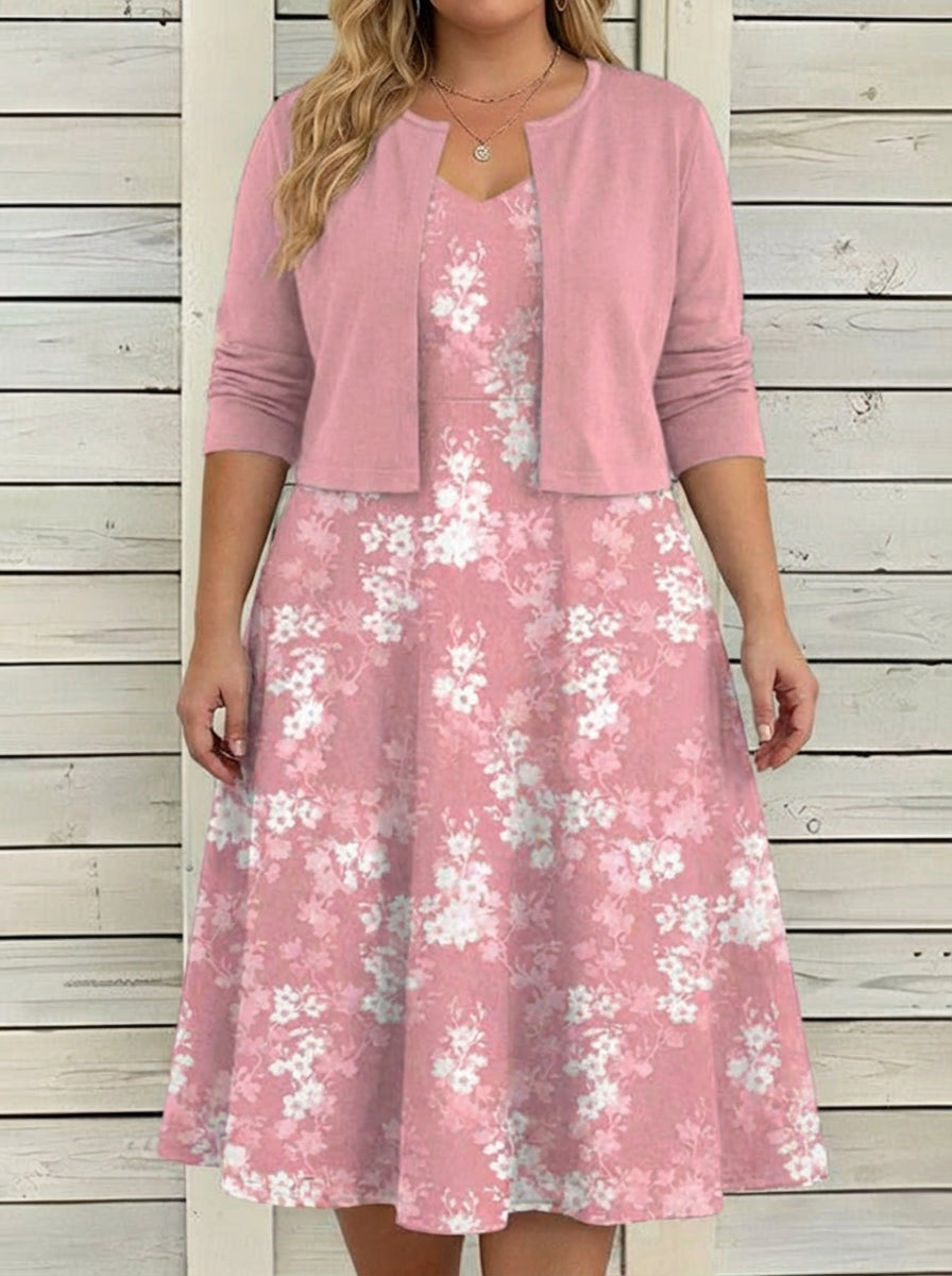 Marguerite - Enchanting Floral Charm Dress