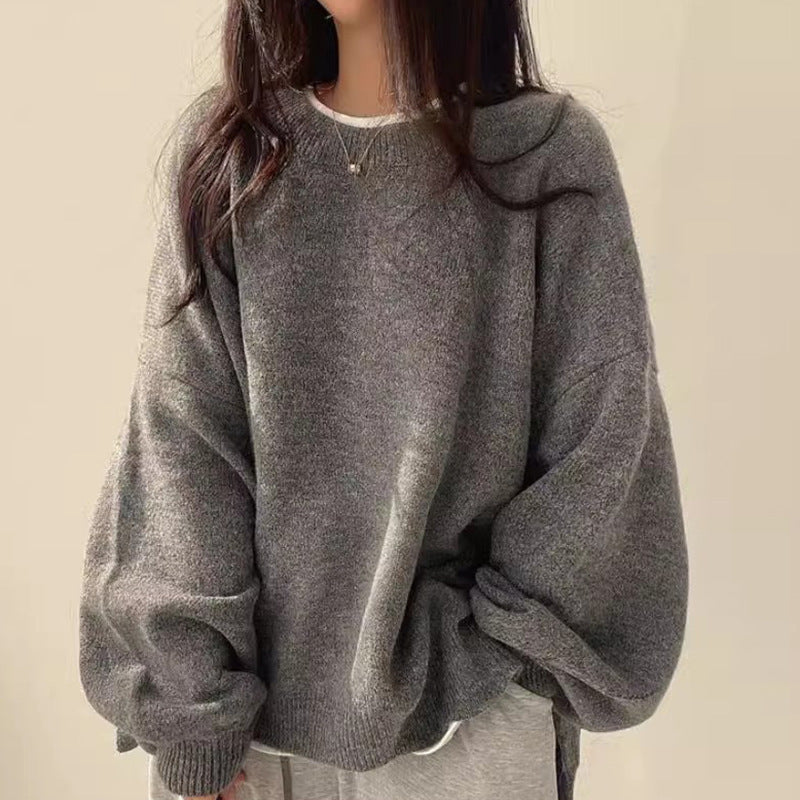 Cindy | Women's Cozy Oversized Knit Sweater - One Size Fits All