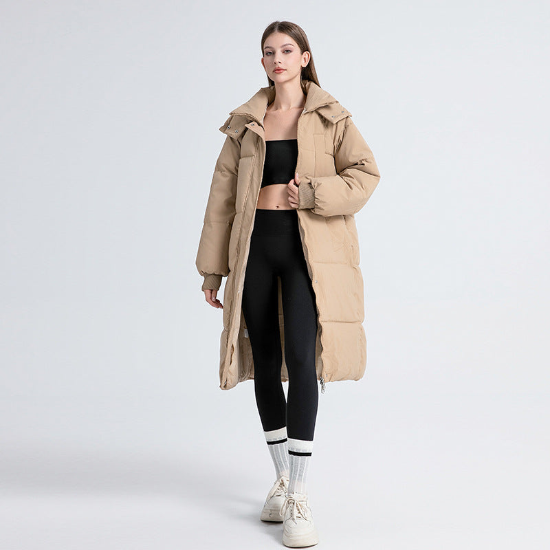 Marguerite | Women's Classic Hooded Long Puffer Coat with Cozy Insulation