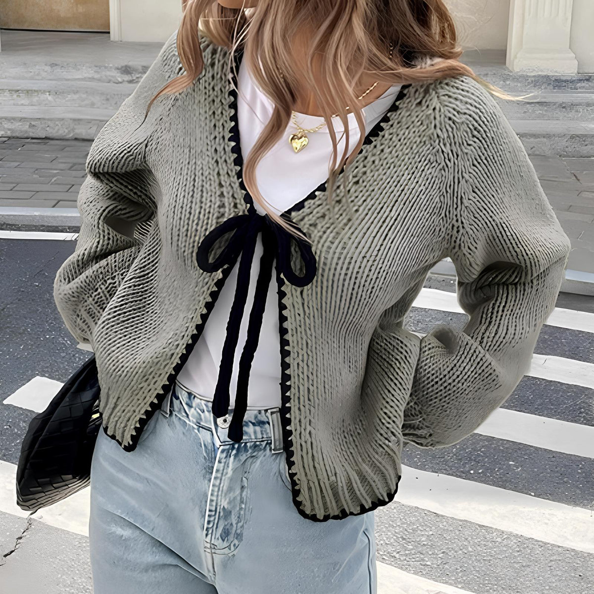 Alula | Women's Long Sleeve Open Front Ribbed Cardigan