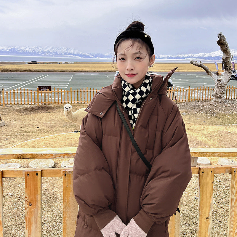 Marguerite | Women's Classic Hooded Long Puffer Coat with Cozy Insulation