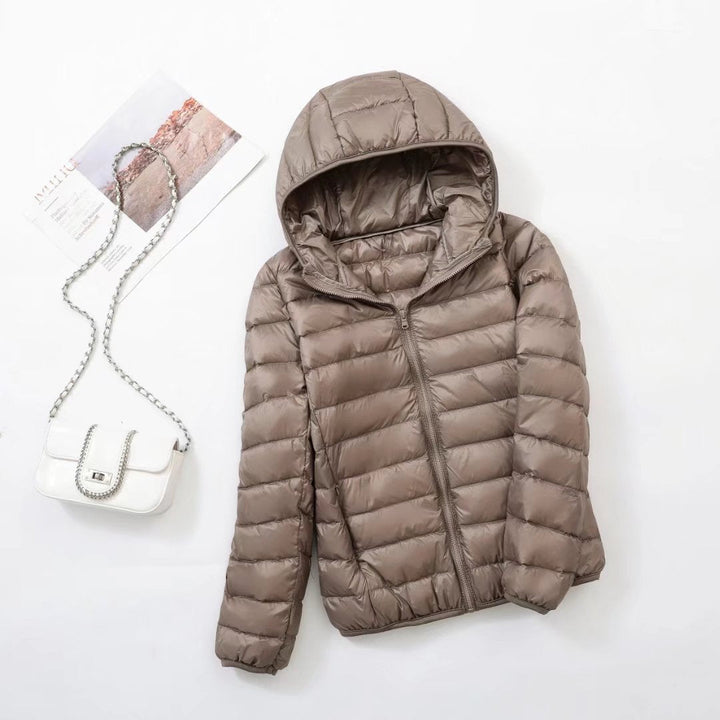 Liyanna | Women's Lightweight Hooded Puffer Jacket in Extended Sizes