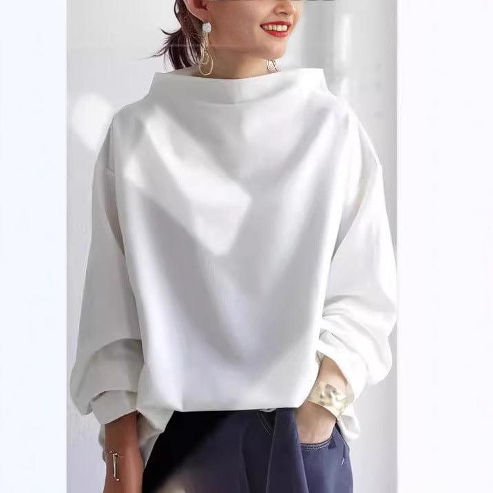 Lisa | Casual High-Neck Top