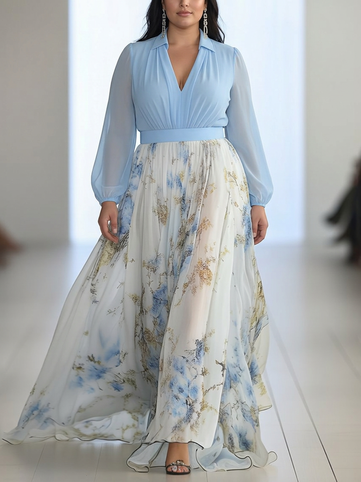 Alessia | Stunning Floral Print Maxi Dress
