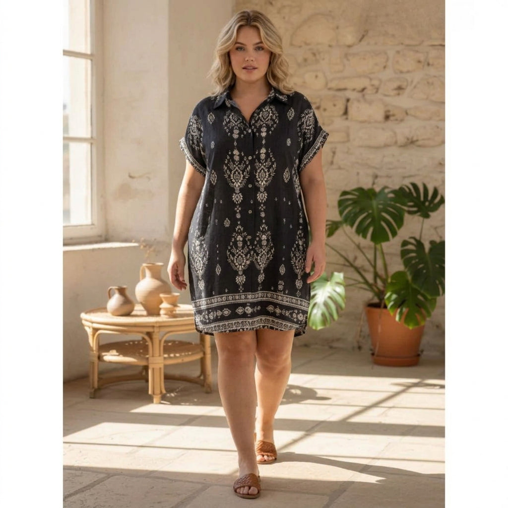 Vintage Bohemian Dress - Mira Collection