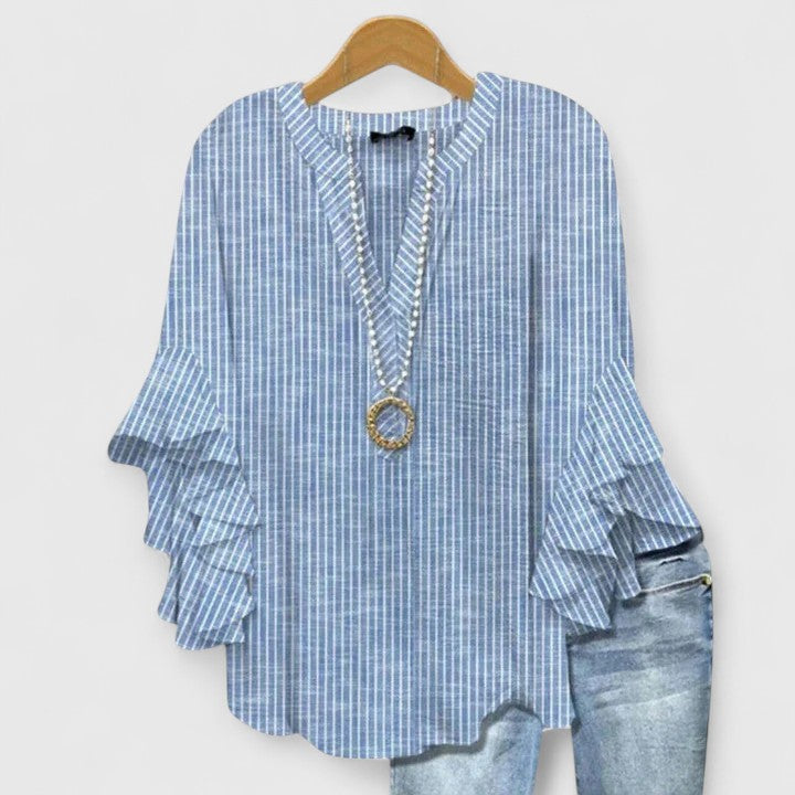 Isabella™ Ruffled Sleeve Top