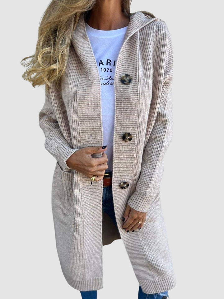 Fenella | Women's Open Front Chunky Knit Cardigan