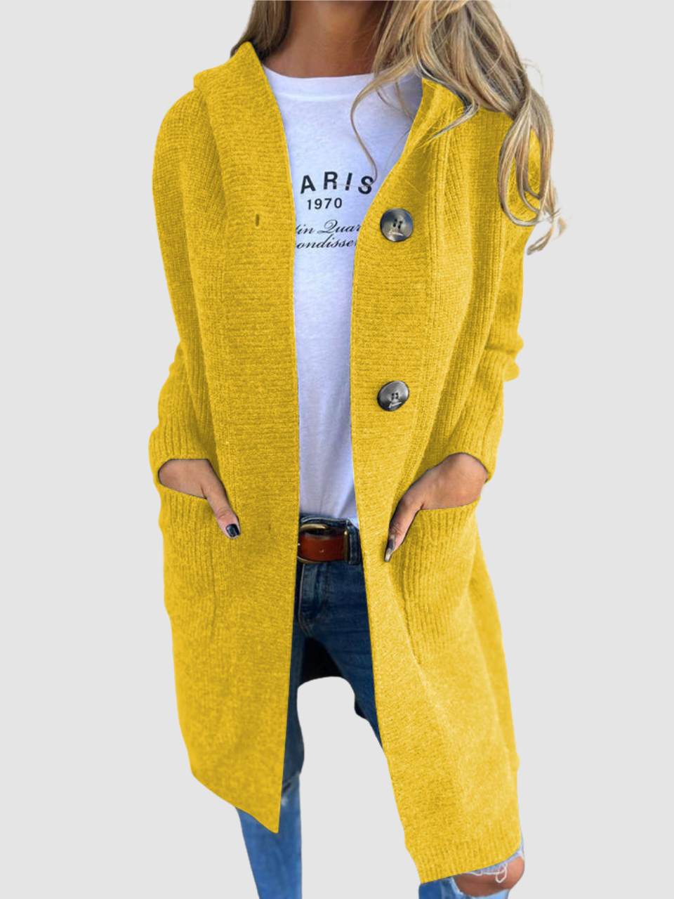 Fenella | Women's Open Front Chunky Knit Cardigan