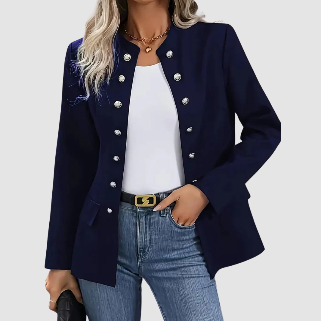 Xanthe | Women's Soft-Structured Tailored Blazer with Button Front