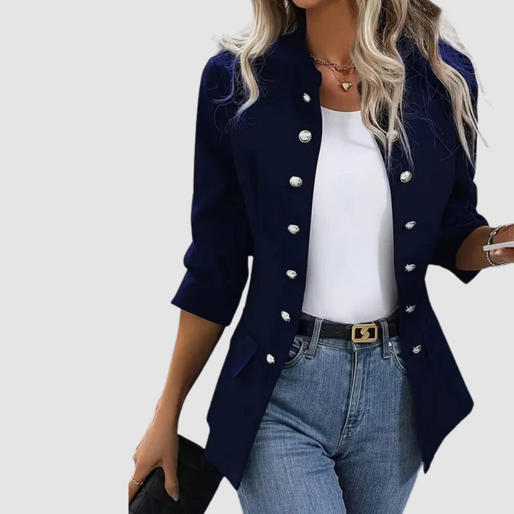 Xanthe | Women's Soft-Structured Tailored Blazer with Button Front