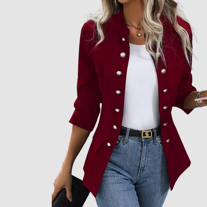 Xanthe | Women's Soft-Structured Tailored Blazer with Button Front