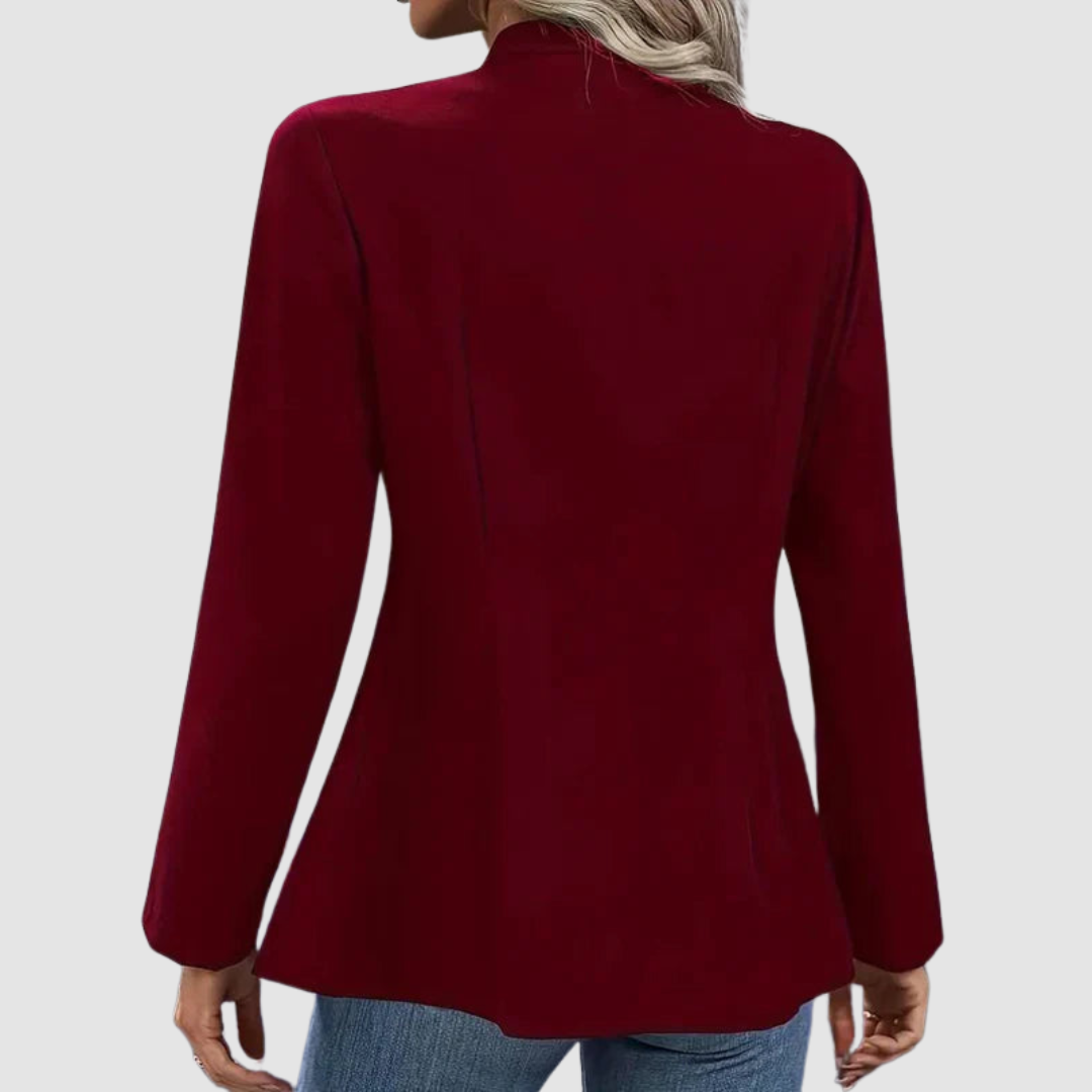 Xanthe | Women's Soft-Structured Tailored Blazer with Button Front