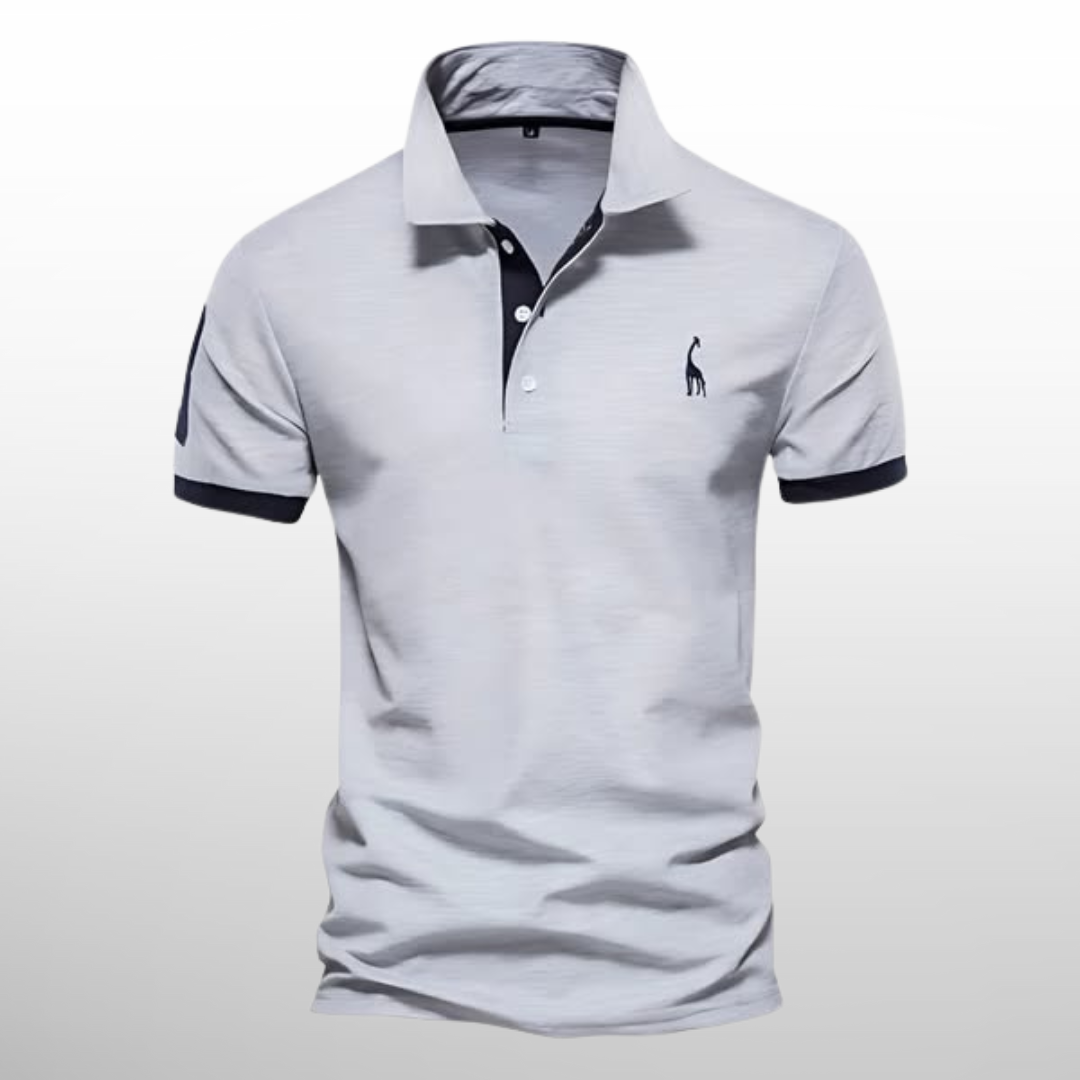 Matthew - Luxe Casual Polo Shirt Ideal for Summer Wear
