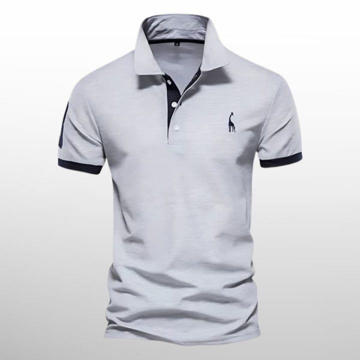 Matthew - Luxe Casual Polo Shirt Ideal for Summer Wear