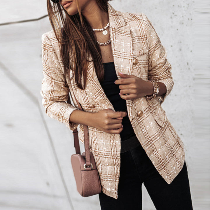 Adeline | Women's Structured Jacket with Sleek Front and Long Sleeves