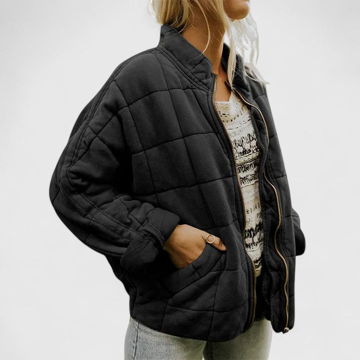 Zyphirah | Women's Quilted Lined Jacket with Comfortable Everyday Fit