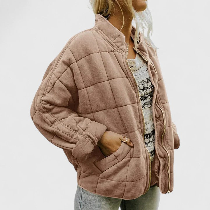 Zyphirah | Women's Quilted Lined Jacket with Comfortable Everyday Fit