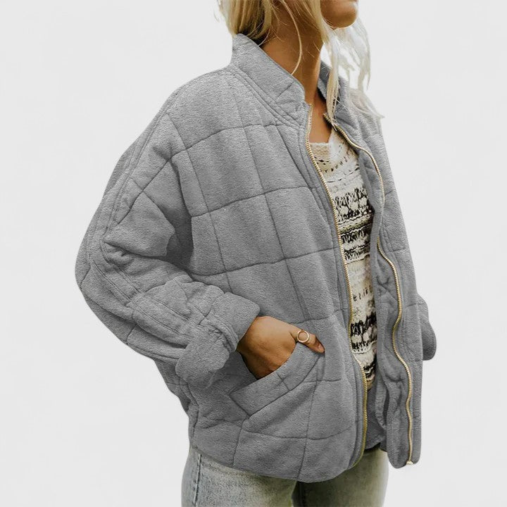 Zyphirah | Women's Quilted Lined Jacket with Comfortable Everyday Fit