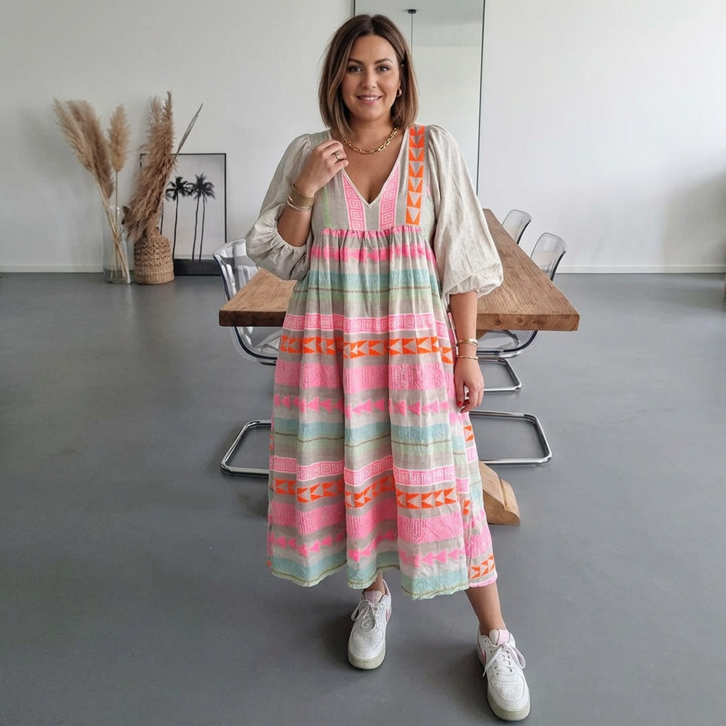 Naomi - Relaxed Bohemian Dress