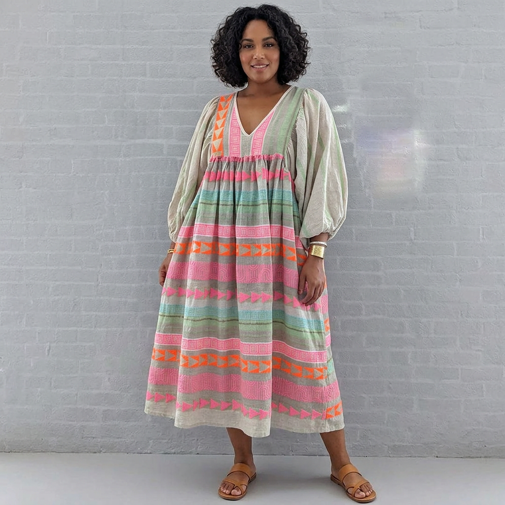 Naomi - Relaxed Bohemian Dress