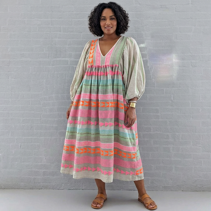 Naomi - Relaxed Bohemian Dress