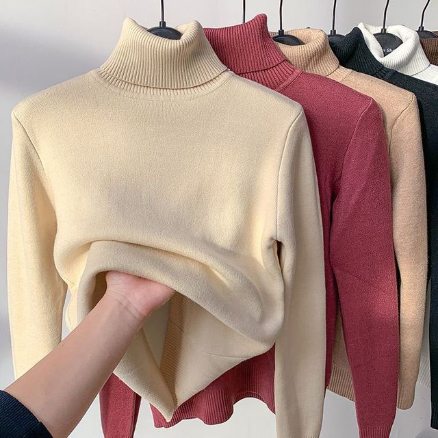 Léontine - Cozy Winter Lined Sweater