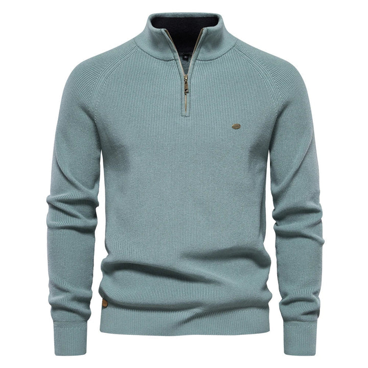 STEFAN | MEN'S SWEATER WITH ZIPPER