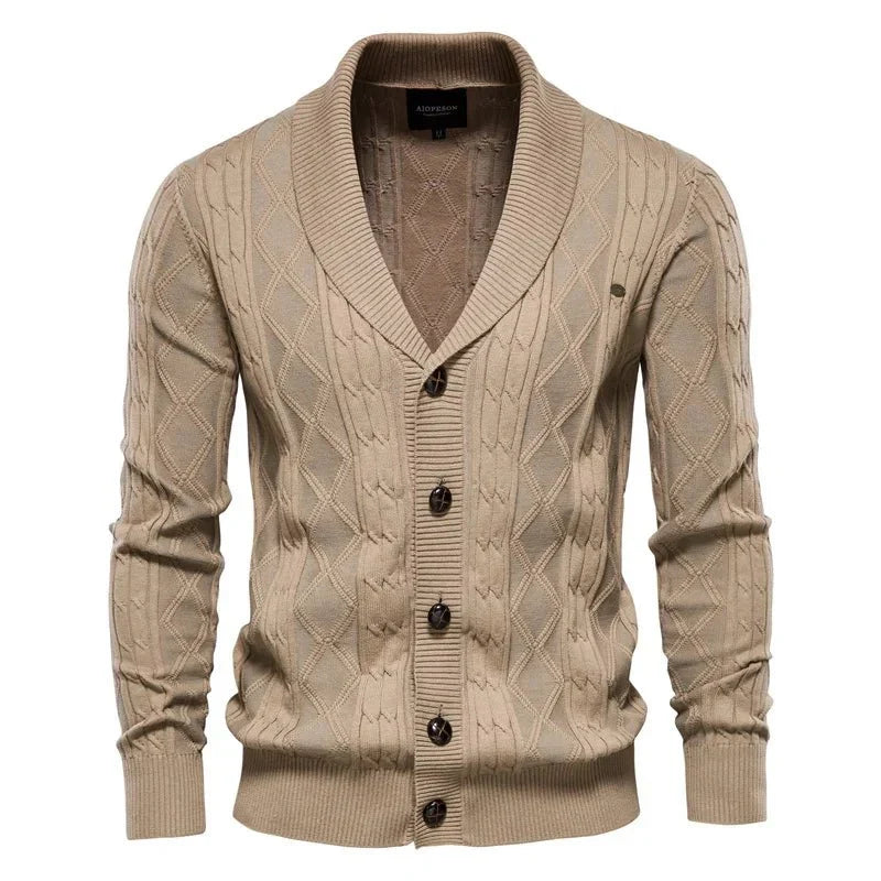 Waldemar - Men's Button-Up Cardigan
