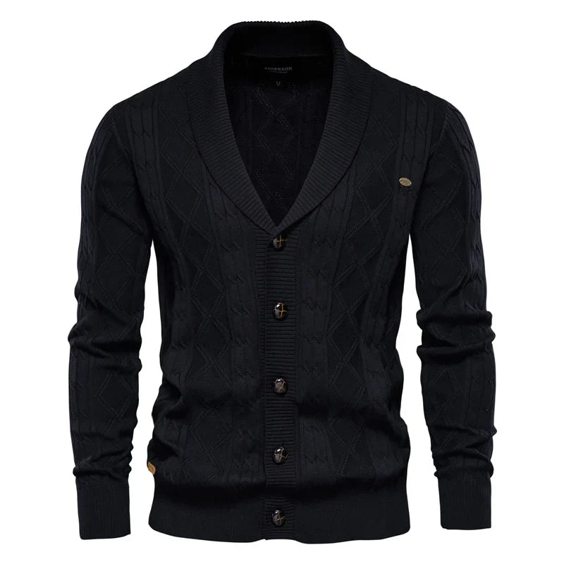 Waldemar - Men's Button-Up Cardigan