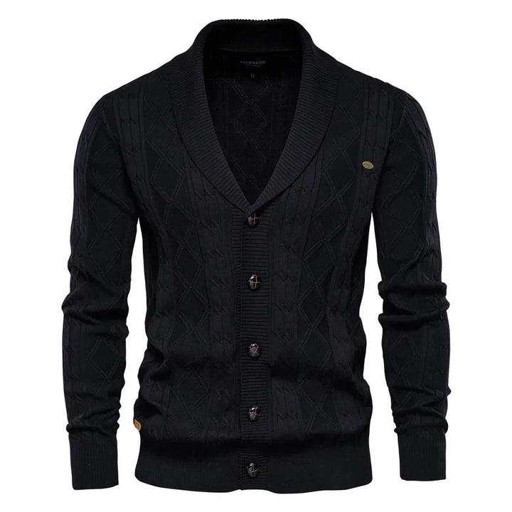 Waldemar - Men's Button-Up Cardigan