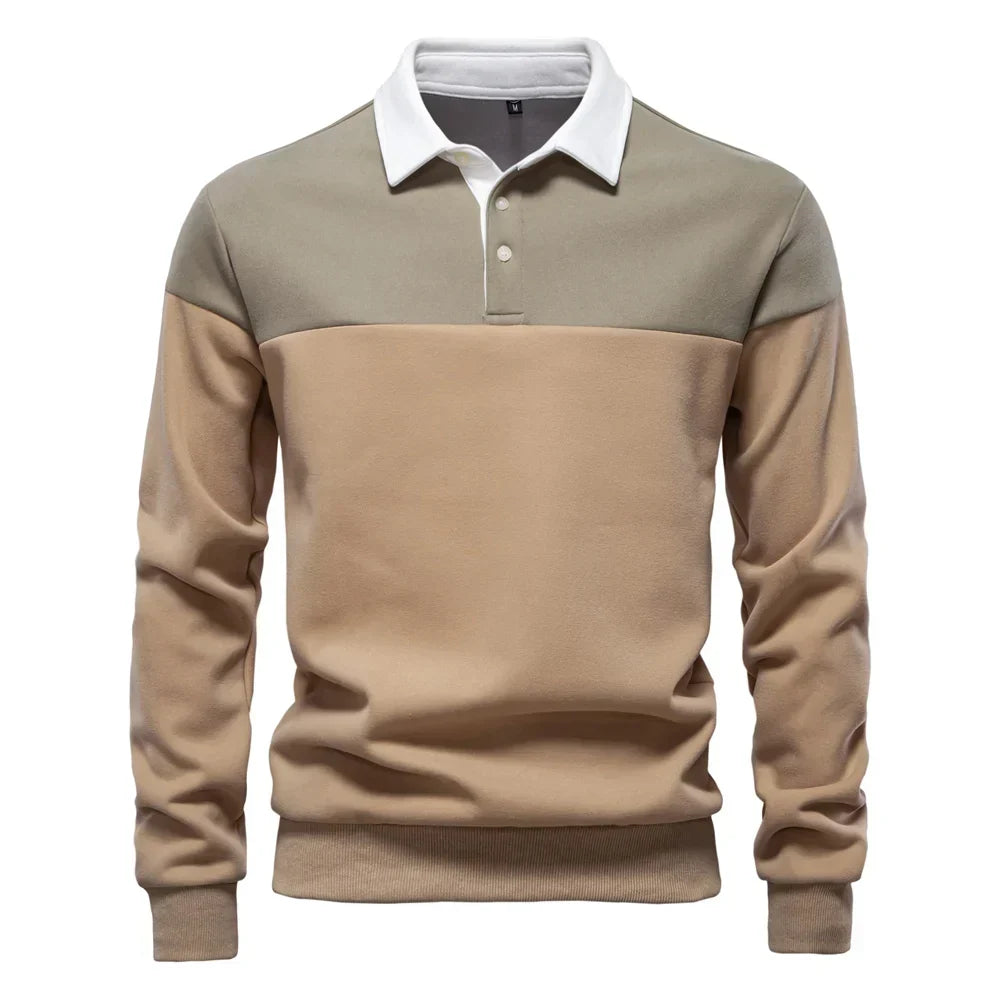 Premium & Casual Long Sleeve Polo Shirt