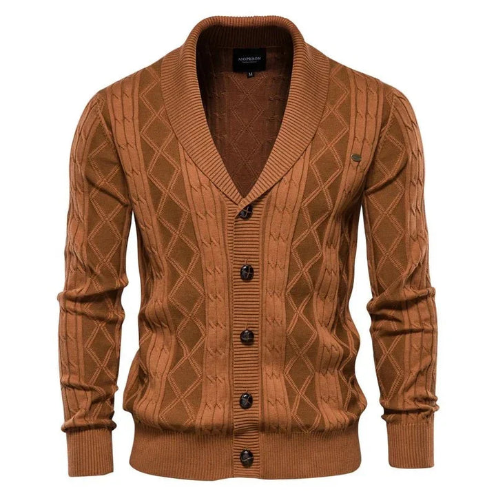 Waldemar - Men's Button-Up Cardigan