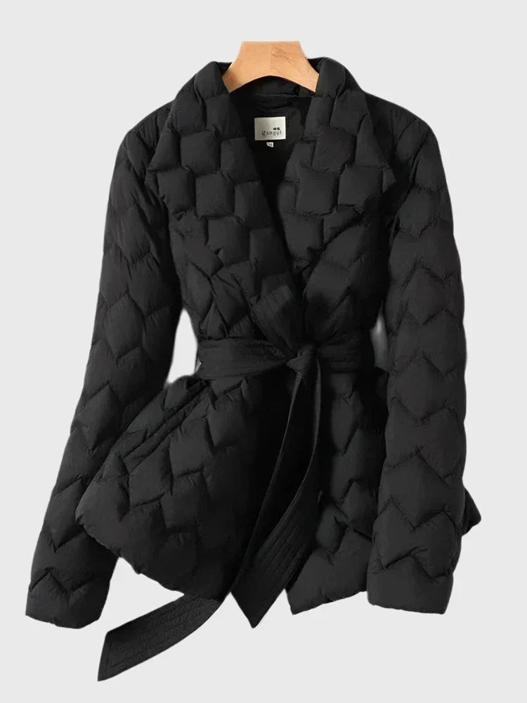 Azura Women's Lightweight Open Front Quilted Jacket