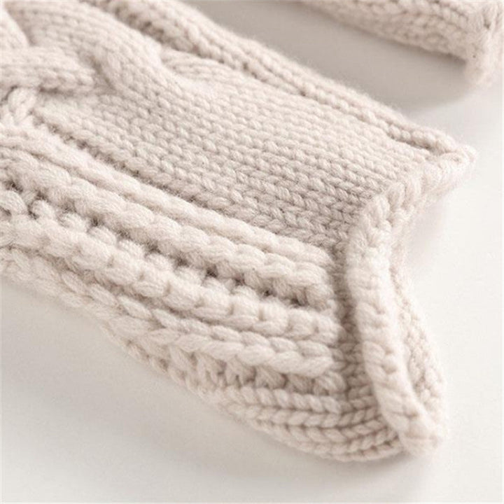 Octavia | Women's Cozy Cashmere Sweater with Ribbed Details