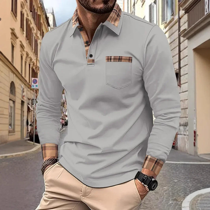Checked Shirt with Long Sleeves
