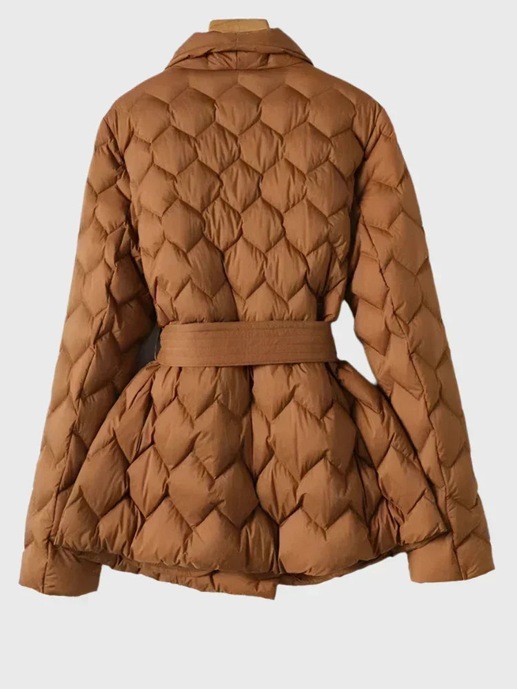 Azura Women's Lightweight Open Front Quilted Jacket